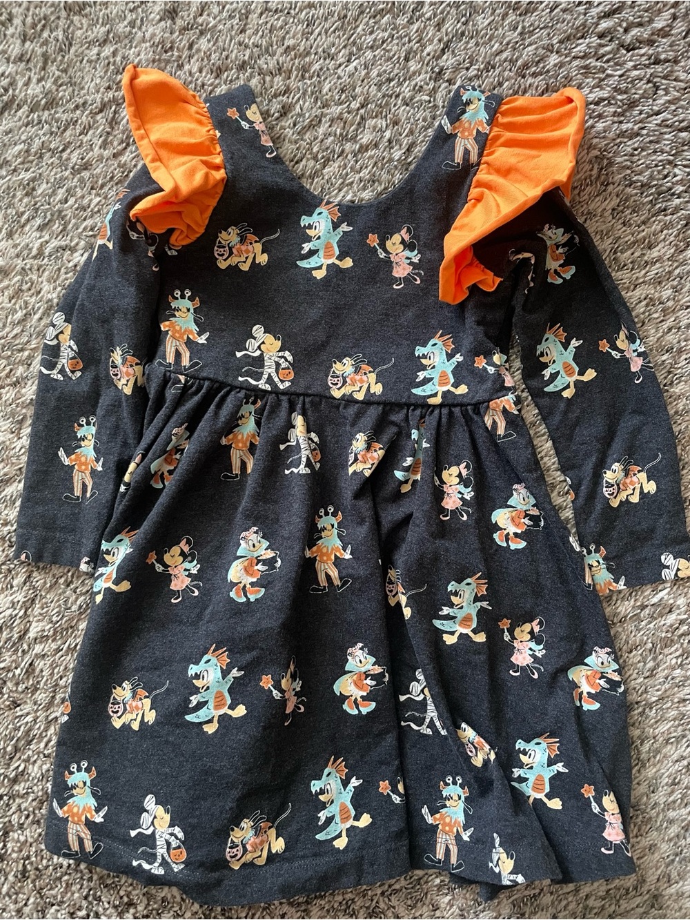 Monica and Andy Mickey and friends Halloween dress